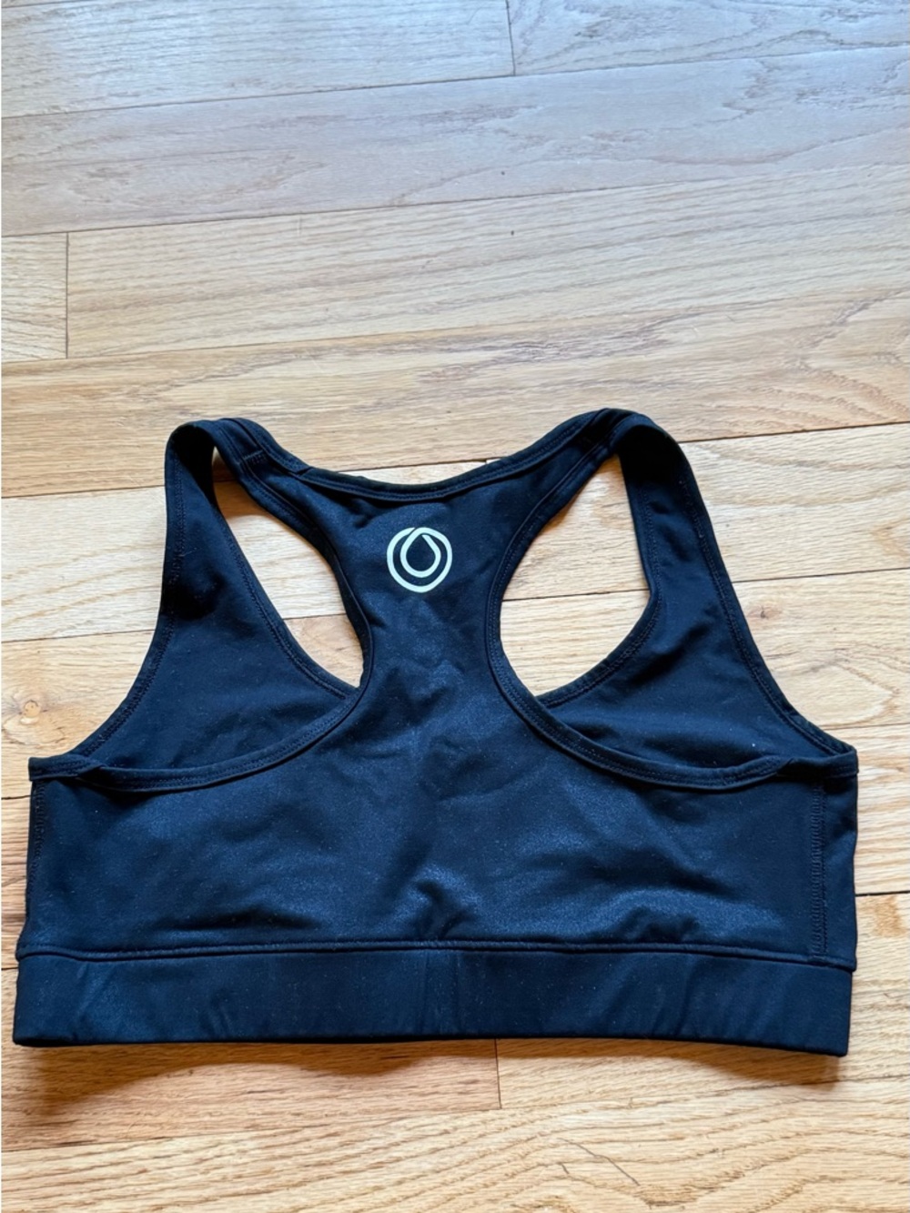 MONAT Black Racerback Sports Bra - Picture 3 of 3